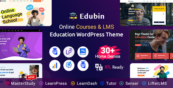 Edubin – Education WordPress Theme