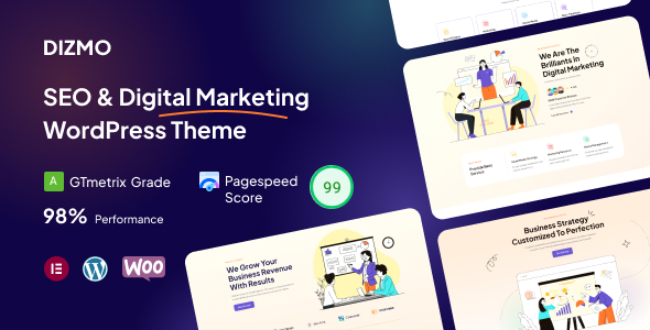 Dizmo – SEO & Digital Marketing Theme
