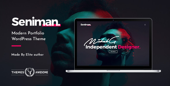 Seniman – Modern Portfolio WordPress Theme