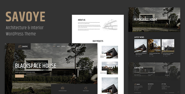 Savoye – Architecture & Interior WordPress Theme