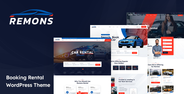 Remons – WooCommerce Booking & Rental WordPress Theme
