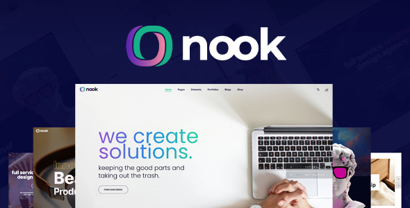 Nook – Bold Creative Agency Multi-Purpose WordPress Theme