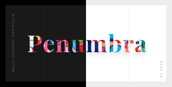 Penumbra – Multi-Concept Design Portfolio WordPress Theme