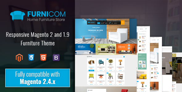 Furnicom – Responsive Magento 2 and 1.9 Furniture Theme