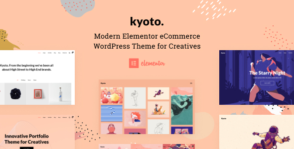 Kyoto – Innovative WordPress Portfolio Theme for Creatives