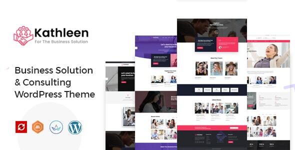 Kathleen – Business Consulting WordPress Theme