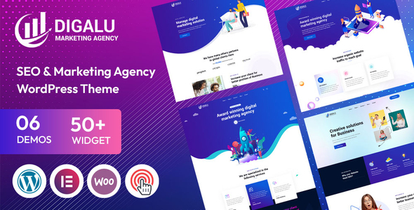 Digalu – Digital Marketing Agency WordPress Theme