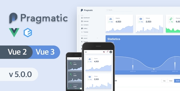 Pragmatic – VueJS Admin Template