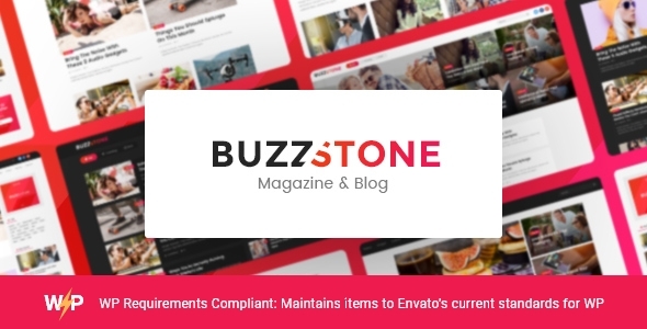 Buzz Stone – Magazine & Viral Blog WordPress Theme