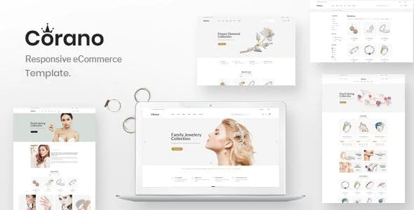 Corano – Jewelry Store Website template