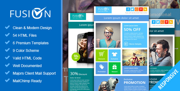 Fusion – Metro Email Newsletter Template
