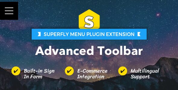 Advanced Toolbar – Superfly Menu Plugin Add-on