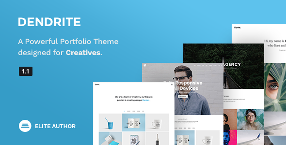 Dendrite – Creative WordPress Portfolio Theme