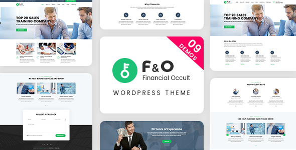 F&O – Consultant Finance WordPress Theme