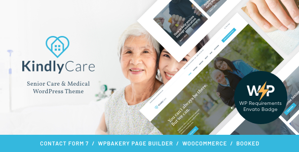 KindlyCare – Senior Care & Elder Care WordPress Theme
