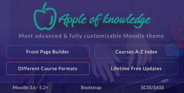 Apple of Knowledge – Premium Moodle Theme