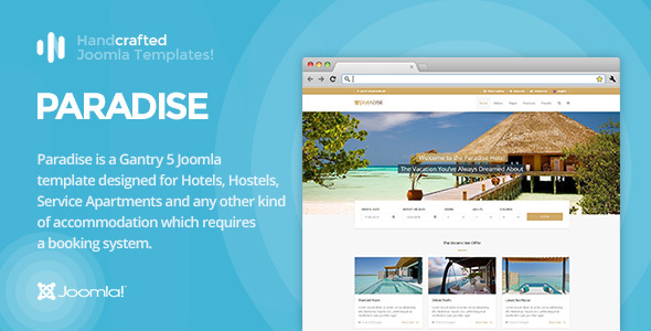 IT Paradise – Gantry 5, Hotel & Booking Joomla Template