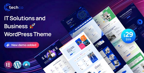 Techco – IT Solutions & Business WordPress Theme