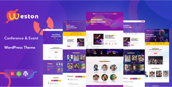 Weston – Conference & Event WordPress Theme