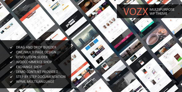 Vozx – Multipurpose & Event WordPress Theme