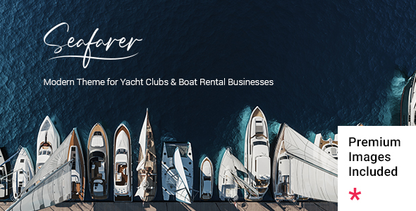 Seafarer – Yacht and Boat Rental WordPress Theme