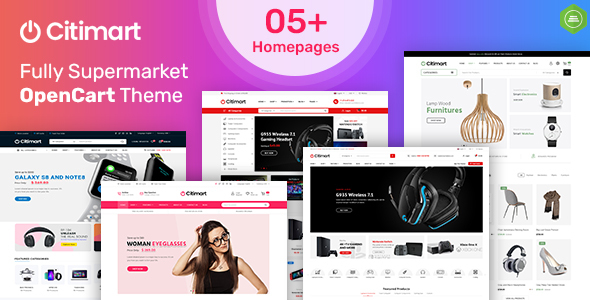 CitiMart – Fully Supermarket OpenCart 3.0.x Theme