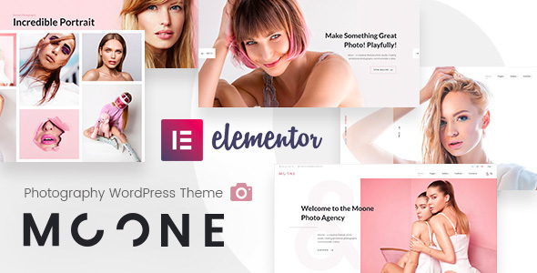 Moone – Photography Agency WordPress Theme