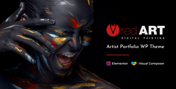 Red Art – Portfolio WordPress Theme