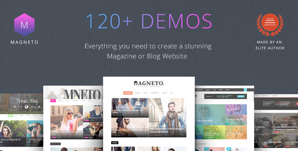 Magneto – ECommerce Newspaper WordPress Theme