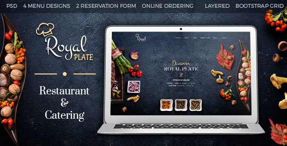 Royal Plate – Restaurant and Catering HTML Template