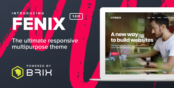 Fenix – Responsive Multi-Purpose WordPress theme