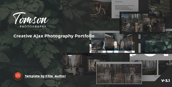 Tomson – Creative Ajax Showcase Photography Portfolio