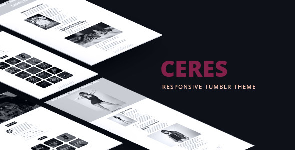Ceres – Responsive Tumblr Portfolio Theme