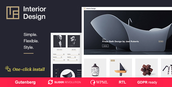 Interior Design – Architecture WP Theme