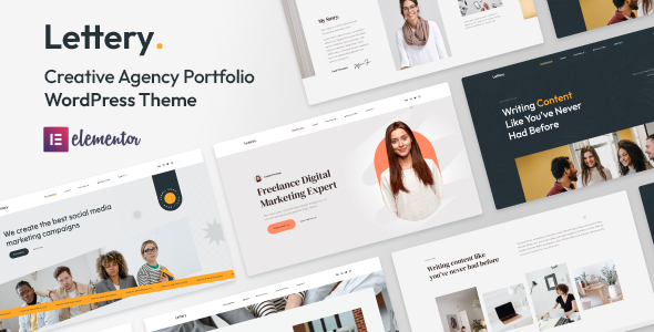 Lettery – Digital Marketing Agency WordPress Theme