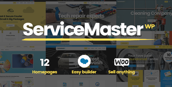 Service Master – Handyman WordPress Theme