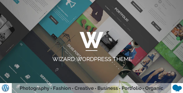 Wizard – Fullpage Portfolio WordPress Theme