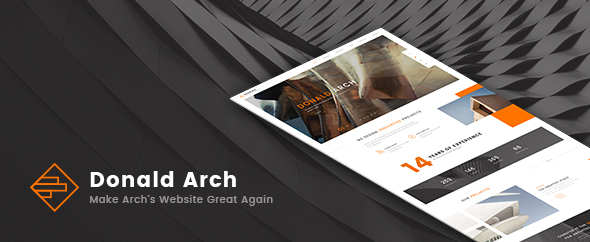 Donald Arch – Creative Architecture WordPress Theme