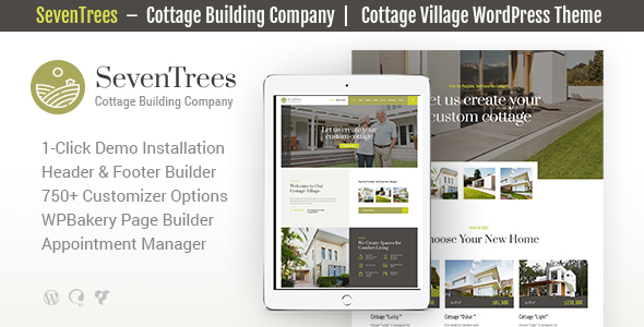 SevenTrees – Real Estate Property WordPress Theme