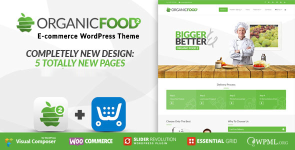 Organic Food – Farm Business Eco WordPress Theme