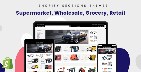 Wholesale – Mobile UI/UX Optimized Shopify Theme For B2B & B2C