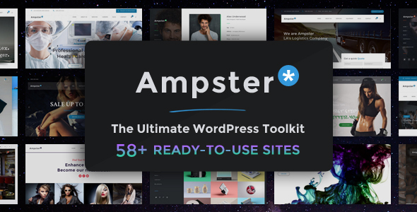 Ampster – Creative WordPress Theme for Business Websites