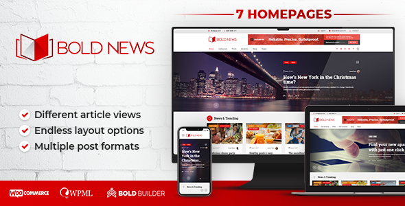 Bold News – Magazine & Newspaper WordPress Theme