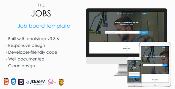 TheJobs – Job Board Template