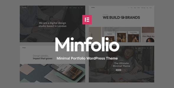 Minfolio – Minimal Personal & Agency Portfolio WordPress Theme