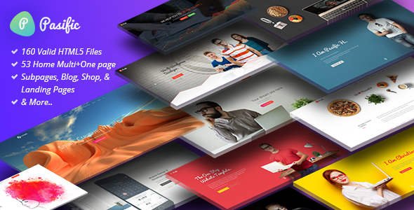 Pasific – Professional Multipurpose HTML5 Template