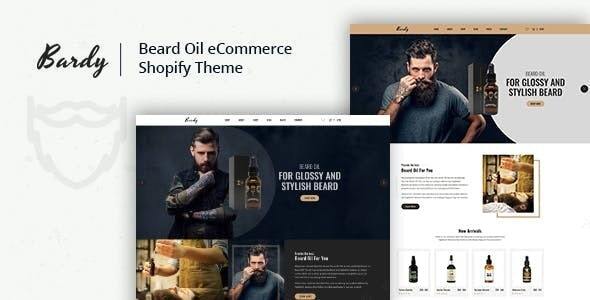 Bardy – Beard Oil Shopify Theme