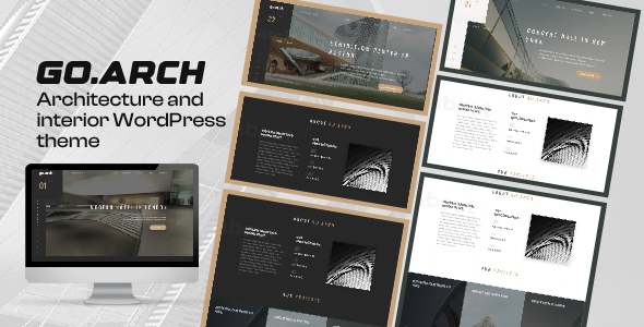 go.arch – Architecture and  Interior WordPress Theme