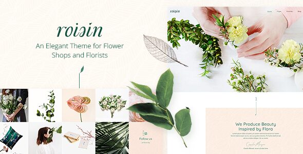 Roisin – Flower Shop and Florist WordPress Theme