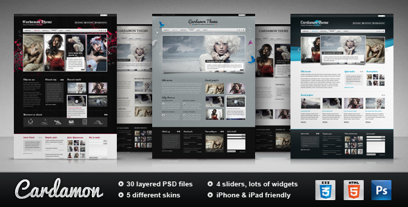 Cardamon – Multipurpose HTML Template